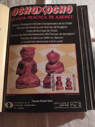 Revistas de ajedrez ochoxocho