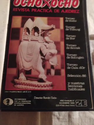Revistas de ajedrez ochoxocho