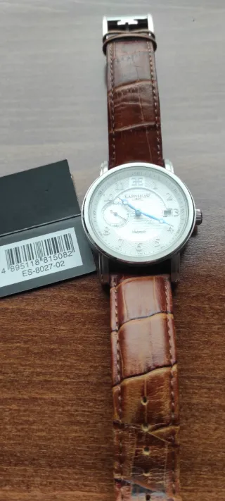 Orologio automatico Thomas Earnshaw marrone/argent