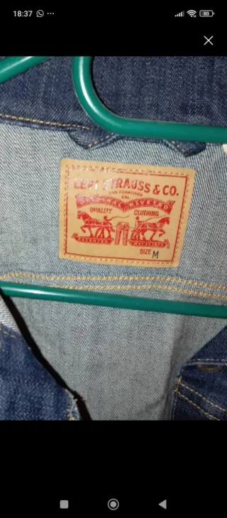 Cazadora Vaquera Mujer Levi's Azul