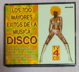 Los 100 Mayores Éxitos Música Disco 4 CD
