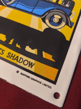 Cartel Metálico Rolls-Royce Vintage 27x18cm