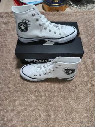 Converse All Star Blancas Talla [37.5]