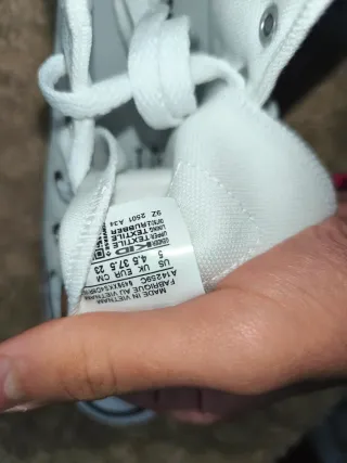 Converse All Star Blancas Talla [37.5]