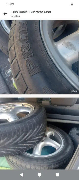 Llantas de aluminio Opel (3 unidades)