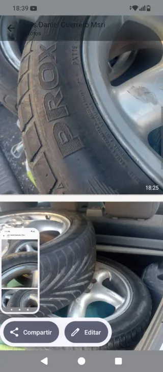 Llantas de aluminio Opel (3 unidades)