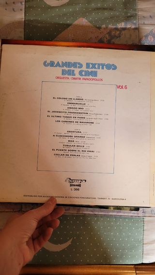 Vinilo LP Grandes Éxitos del Cine Vol. 6
