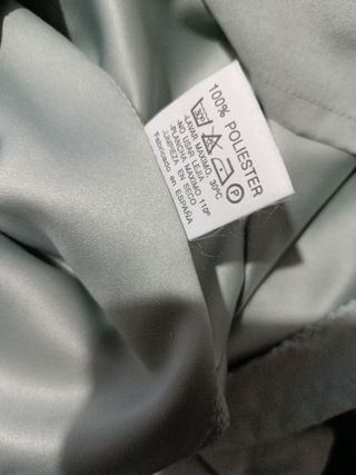 Chaqueta Antelina verde agua