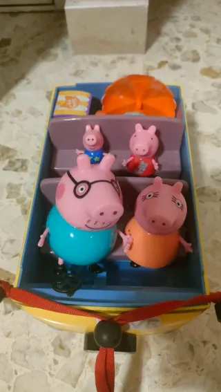 Camper Peppa Pig con personaggi