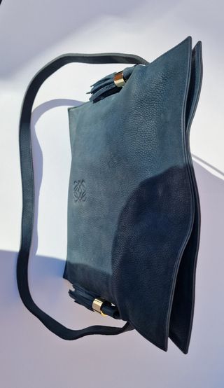 Bolso Loewe Vintage Piel Azul