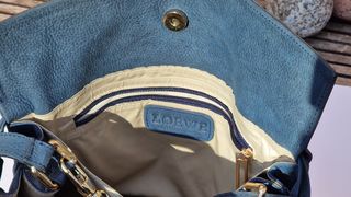 Bolso Loewe Vintage Piel Azul