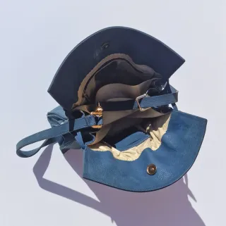 Bolso Loewe Vintage Piel Azul