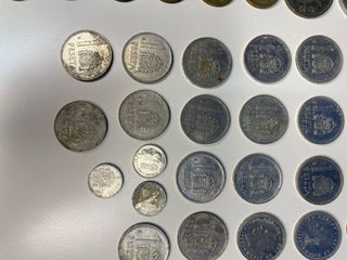 Colección 70 monedas antiguas