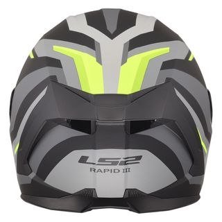 CASCO LS2 FF820 RAPID III HYPER BLACK YELLOW