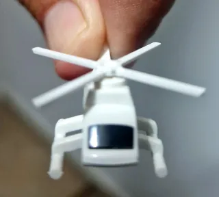 TENTE. Helicóptero Tente Blanco