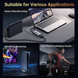 Capturadora Video USB 3.0 1080P 60Hz