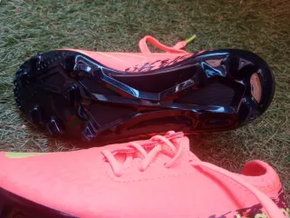 Botas de fútbol New Balance niño naranja Talla 31