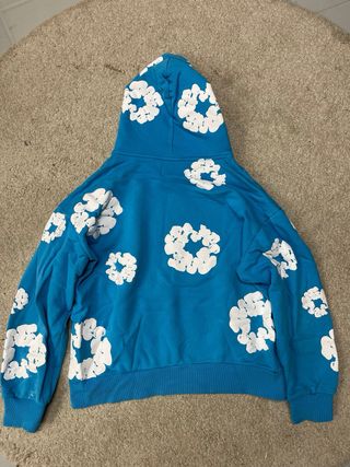 Sudadera Denim Tears Azul Estampada