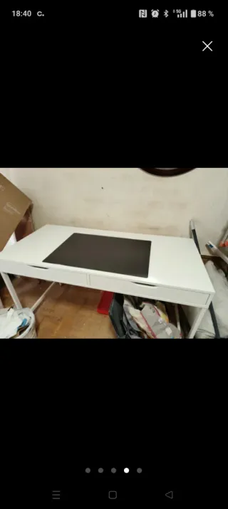 Escritorio blanco Ikea Alex