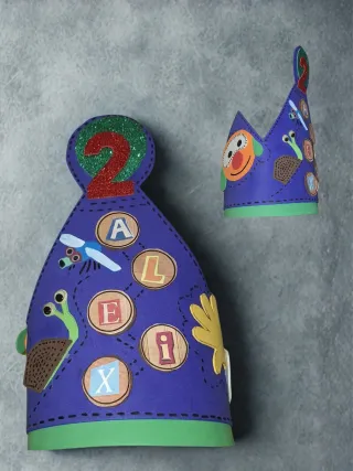 Corona infantil personalizada – cumpleaños