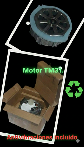 MOTOR RODAMIENTOS NUEVOS TM31 ORIGINAL THERMOMIX