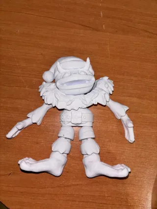 Figuras impresas en 3D (algunas son articuladas)