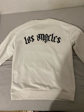 Sudadera blanca Los Angeles
