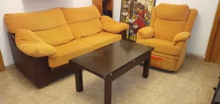 Mesa centro elevable y extensible