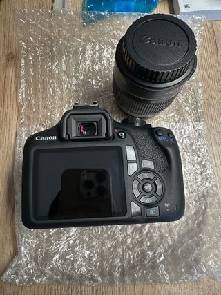 Cámara Canon EOS 1500D + Lente 18-55mm