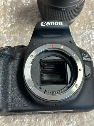 Cámara Canon EOS 1500D + Lente 18-55mm