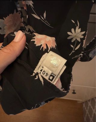 Top Dolce & Gabbana floral satén