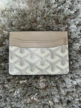 Tarjetero Goyard Saint Sulpice Beige Multicolor