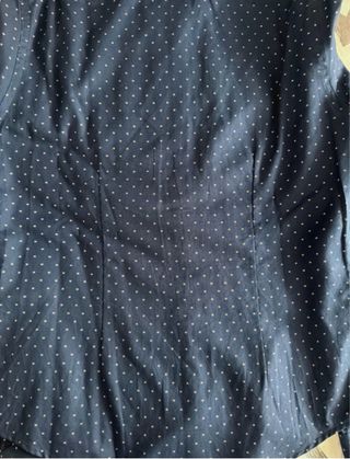 Camisa Zara Azul Estampada Talla M