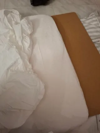 Mini cuna bebé con ruedas y colchón