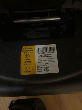 Silla de coche Bebeconfort Milofix