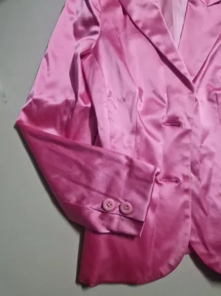 Chaqueta Blanco fucsia Talla 36