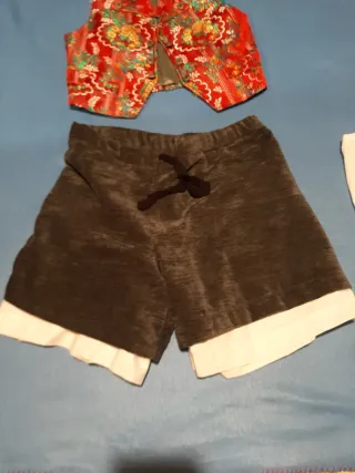 Traje Fallero Niño Rojo y Blanco