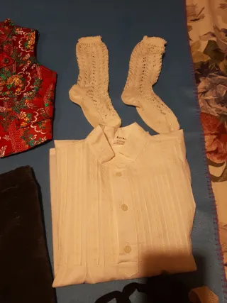 Traje Fallero Niño Rojo y Blanco