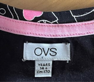 Top maglia nera 14 anni