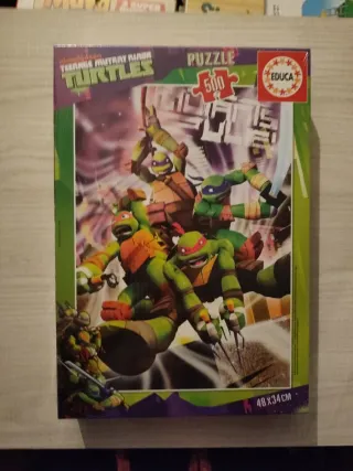 Puzzle Educa 500 piezas Tortugas Ninja