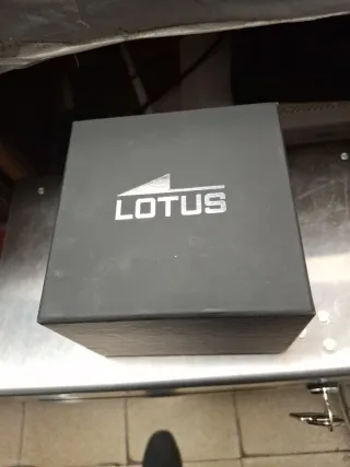 Reloj Lotus Cronógrafo Azul y Plata