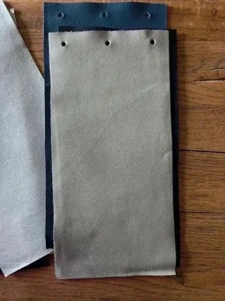 tessuti in pelle liscia per sartoria/tappezzeria