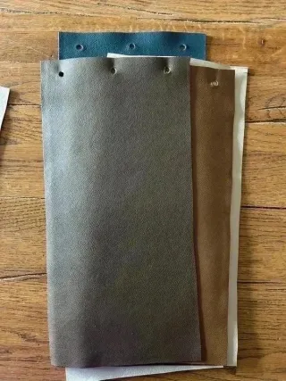 tessuti in pelle liscia per sartoria/tappezzeria