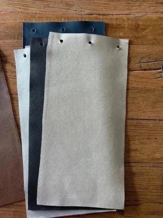 tessuti in pelle liscia per sartoria/tappezzeria