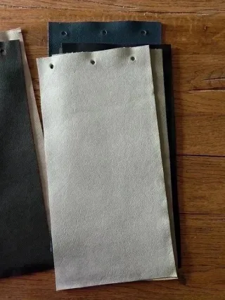 tessuti in pelle liscia per sartoria/tappezzeria
