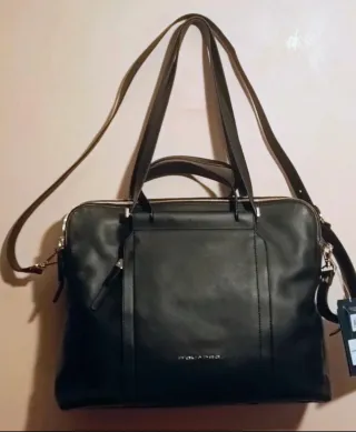 Borsa Piquadro Pelle Nera Nuova