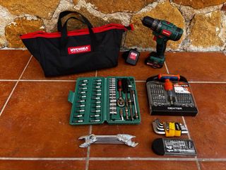 Pack Herramientas: Taladro, Maletín y Más