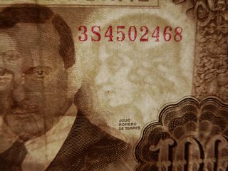 Billete 100 Pesetas España 7Abril 1953 circulado.