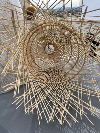 Lámparas Sklum mimbre nuevas