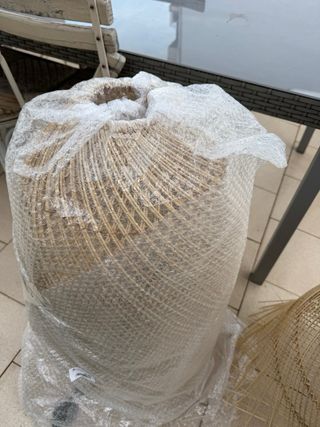 Lámparas Sklum mimbre nuevas